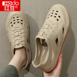 Hodo Mens Summer Outdoor Sports Sandals Breathable Clog Shoes Anti-slip Deodorant River Trudging Slippers Driving Shoes