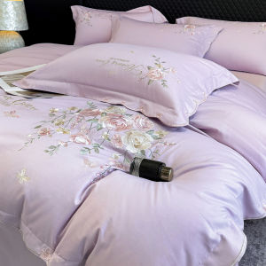 MANYILUN | Long-staple Cotton Bedding 4-Piece Set