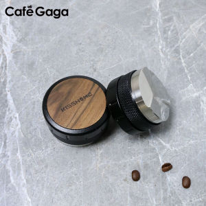 Coffee Distributor Leveler 51mm 53mm 58mm Wood Adjustable For Portafilter Espresso Distribution Tools Barista Maker Accsesories