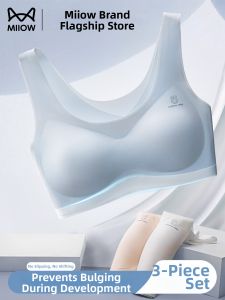 MiiOW | Áo Lót Thể Thao Chống Sốc Không Đường May Cho Thiếu Niên