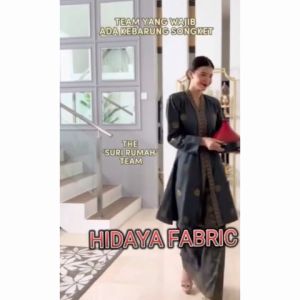 (Size XS - 2XL)KEBAYA KEBARUNG I Kebaya I Kebaya Songket