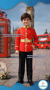 Baby Fourths Couture United Nation England Scotland Ireland British Prince Complete for Kids National Attire for UN Events for Kids