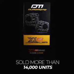 DUROMOTO X1 LAMPU LED 20 WATT FOGLAMP LAMPU TEMBAK MOTOR MOBIL PREMIUM ORIGINAL