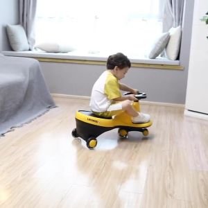 [LOCAL STOCK] LECOCO Twist Car Swivel Car Ride on car Stroller Baby Walk Kids Tricycle Swing Car Kids