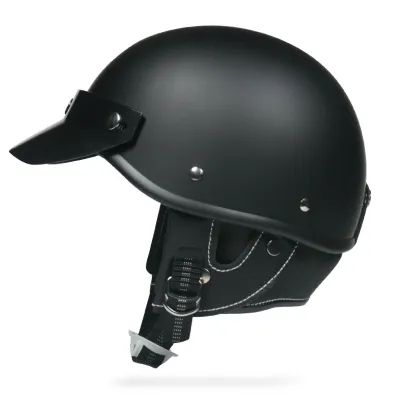 ORZ | ORZ-069-DOT Standard 3/4 Half Helmet Durable ABS Construction Anti Impact Lightweight Cruiser Motorcycle Gear