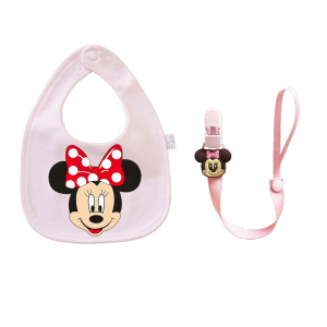 Disney | Cartoon Baby Apron  Girls Style  Baby Towel for Soothing Newborns and Toddlers  Bottle Feeding Suction Cloth  Kawaii Baby 0-8M