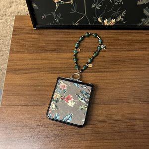 เคสโทรศัพท์แบบพับได้สไตล์จีนใหม่พร้อมสายสะพายแบบหนึ่งชิ้นสำหรับ Xiaomi MixFlip2 Huawei Purax Honor MagicVFlip2 Samsung ZFlip7 Moto Razr50