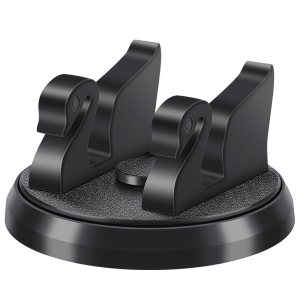 แผ่นรองโทรศัพท์มือถือรถยนต์แบบกันลื่น Cashine แผ่นรองหน้าปัดขับขี่แบบพกพาพร้อมช่องจอดบัตรจอดรถสำหรับรถยนต์