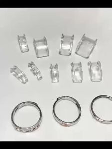 8 Piece Set ring size adjuster tightener guard ring adjuster invisible stopper transparent