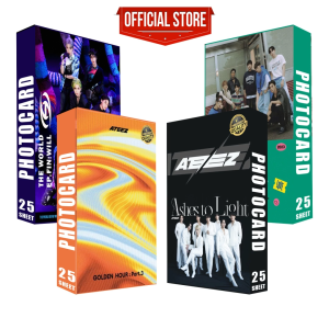 HANEUL Photocard Kpop Ateez Golden Hours Ash The World Ep FIn Premium Glossy