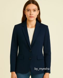 BLAZER WANITA KANCING 2 MODEL TERBARU/BLAZER KANTOR-byMyesha