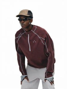 FPA | Quick Dry Sun Protection 50+ Loose Semi-Zip High Collar Couple T-Shirt