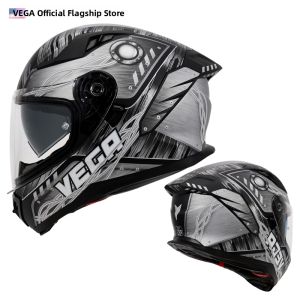 Bluetooth Retro Sun Protection Fullface Motorcycle Helmet