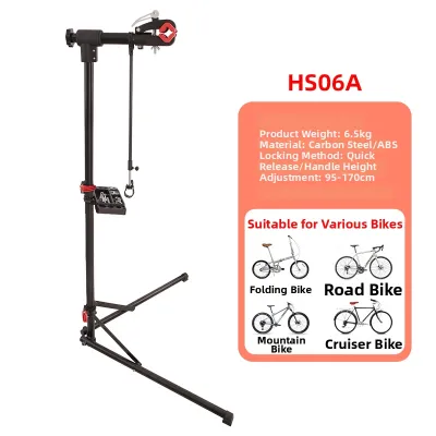 Bicycle Maintenance and Display Stand For Mountain and Road Bikes