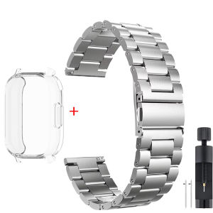 Case+Luxury Metal Strap For Redmi Watch 5 Active TPU Soft Case For Xiaomi Redmi Watch 5 Lite Stainless Steel Watchband Correa