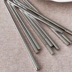 Square 316 Stainless Steel Chopsticks Small Monster Food Grade Anti-Mold Safe Hygienic Dishwasher Safe Chopsticks Dining Utensils