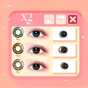 (Free Case) SOFTLENS X2 BIO COLOR NORMAL DAN MINUS 0.50 S/D -6.00
