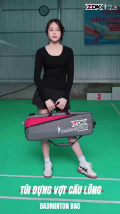 Túi Vợt Cầu Lông Thể Thao ZDK CL2 Siêu Đẹp 2 Ngăn Tiện Dụng Đeo Vai/Xách Tay Bền Nhẹ Chống Thấm-Lovely Gift 4U