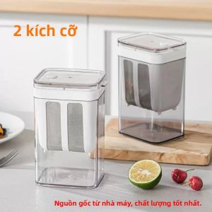 Máy Làm Sữa Chua Hy Lạp Lưới Lọc Chiết Xuất Lạnh Tách Whey Dụng Cụ Lọc Bằng Thép Không Gỉ Thân Thiện Với Môi Trường Dụng Cụ Tách Nước Bơ Sữa