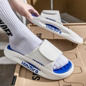 [READY STOCK🇲🇾] Mens Trance+ Trendy Outdoor Anti Slip Thick and Soft Bottom PVC Material Sport & Street Summer Slipper Sandal | Kasut Pakai Luar Getah PVC Selipar Sandal Lekaki