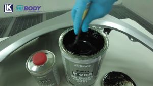 สีรองพื้นเกาะเหล็ก 2K Epoxy สีดำ Chasis Coat HB BODY P988 ขนาดรวมน้ำยาเร่ง 5 ลิตร สีรองพื้นเหล็ก สีรองพื้น - Lazada