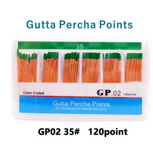 F4 F5 Dental Gutta Percha Points #15/20/25/30/35/40 Gapadent Absorbent Paper Point Disposable Filling Fiber Endo Cone Pole Tips