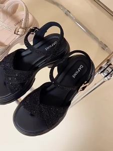 Daphne | French Style Comfy Platform Sandals