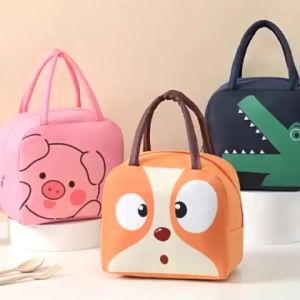 Tas Bekal Karakter Lunch Bag Cooler Food Waterproof Makanan Anak Tas Lunch Box Karakter High Quality Anti Air PST