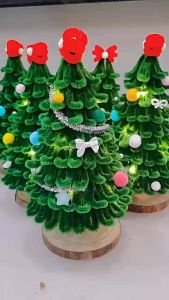 Dụng cụ làm cây thông noel thân gỗ nón làm cây thông trang trí giáng sinh xinh xắn LIM DIY