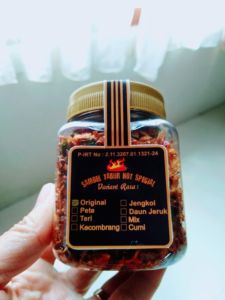sambel tabur tolenjeng jeletet