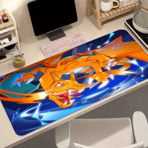 Bandai | Large Charizard Gaming Mouse Pad Anime Design PC Computer Gamer Desk Mat XXL Laptop Kawaii P-Pokemons Mousepad