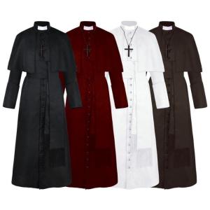 Halloween Medieval Priest Costume