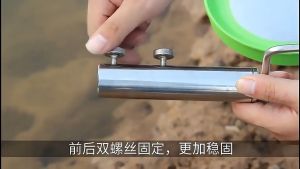 Umbrella Stand Anchor Stainless Steel Outdoor Beach Picnic Fishing Parasol Holder with 3 Adjustable Spikes Paku Payung