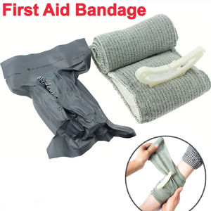 6/4 Inch Medical Trauma Kit Outdoor Hiking Camping First Aid Israeli Bandage IFAK Trauma Wound Care Emergency Safety Protection