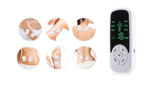 Pijat Pijit Portable, Pijat Elektrik Alat Terapi Therapy ,leher multifungsi meridian pijat denyut Satu tarikan dan empat garis gesper