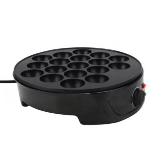 Máy Làm Bánh Takoyaki Điện Mini Chảo Nướng Bánh Bạch Tuộc Cho Bữa Sáng Bằng Thép Không Gỉ Dụng Cụ Nhà Bếp Gia Đình
