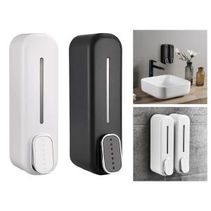 Soap dispenser wall mount manual liquid shampoo shower gel dispenser bathroom