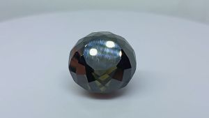 Natural Cambodia Green Color Zircon 50.0 Cts. Round Cut Eye Clean Grade AAA+ Loose Gemstone