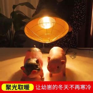 Breeding Insulation Lamp shade Pig Farm Dedicated Heating Lamp 100W Pet Brooder Lamp Heat lamp