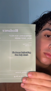 [Biodance Official] Refreshing Sea Kelp Real Deep Mask (4ea) | Seaweed Soothing Overnight Mask