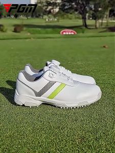 PGM GOLF Kids Knob Shoelaces Waterproof Boy Girl Sport Shoe with Anti-slip Sole Design XZ342