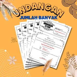 UNDANGAN TAHLIL/DOA BERSAMA (Ukuran A4)
