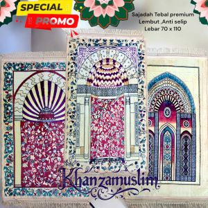 SAJADAH TEBAL EMBOS FOAM RUMBAI | SAJADAH LEBAR ANTI SLIP