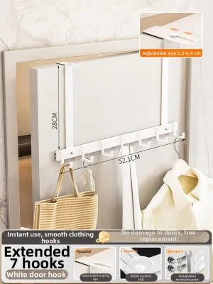 LOCIKA | Space-saving Over-the-Door Hanging Rack