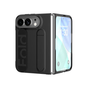 szhaiyu | For iPhone DuoLuxury Wrist Band Holder Phone Case With Screen Protector Film Tempered Glass Shockproof Kickstand Cover Funda