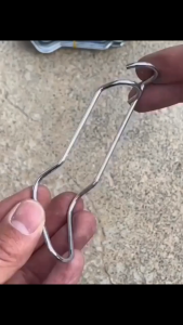 10Pcs Universal Buckle A Fork Steel Wire Buckle Garden Stake Connectors For Vegetable Garden Roof