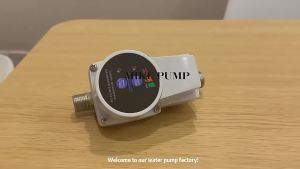 Automatic Water Pressure Booster Pump 3 Speeds Brushless Motor Mini Boost Pump for Shower Faucet Toilet Water Heater Boiler