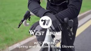West Biking | Găng Tay Đi Xe Đạp West Biking Full Finger Màn Hình Cảm Ứng Nhạy Cảm Giảm Xóc Phản Quang Găng Tay Thể Thao Thoáng Khí Dành Cho Xe Đạp Phổ Thông