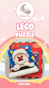 Smart Sprout Kids Christmas Series Lego Puzzle Building Blocks Toys Gift