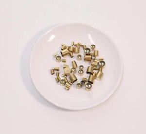 10-20pcs Stainless Steel Leather Cord Fastener End Caps 2-10mm Crimp End Caps For DIY Jewelry Making Bracelets Necklace Supplies
